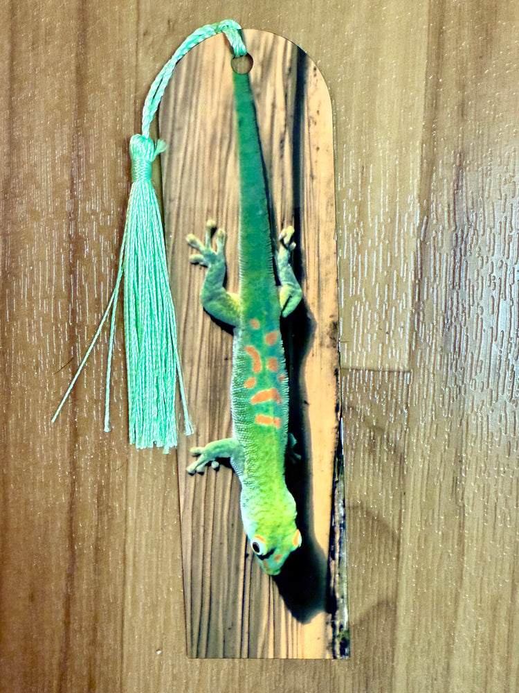 Gecko Metal Bookmark