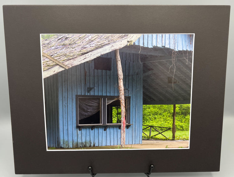 Restaurant at Dogpatch USA Matted Print