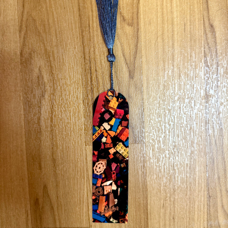 Lego Set One Metal Bookmark