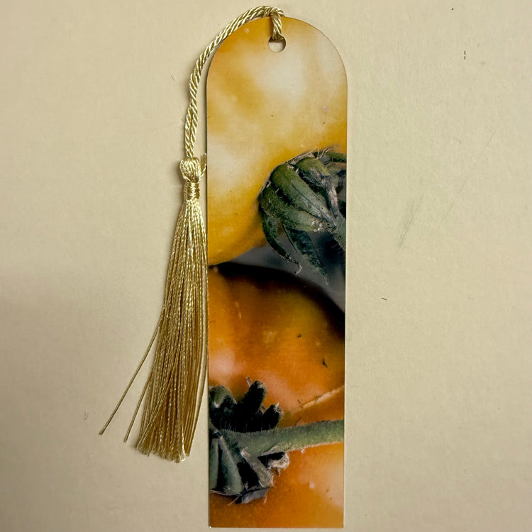 Tomatoes and Canning Two Metal Bookmark