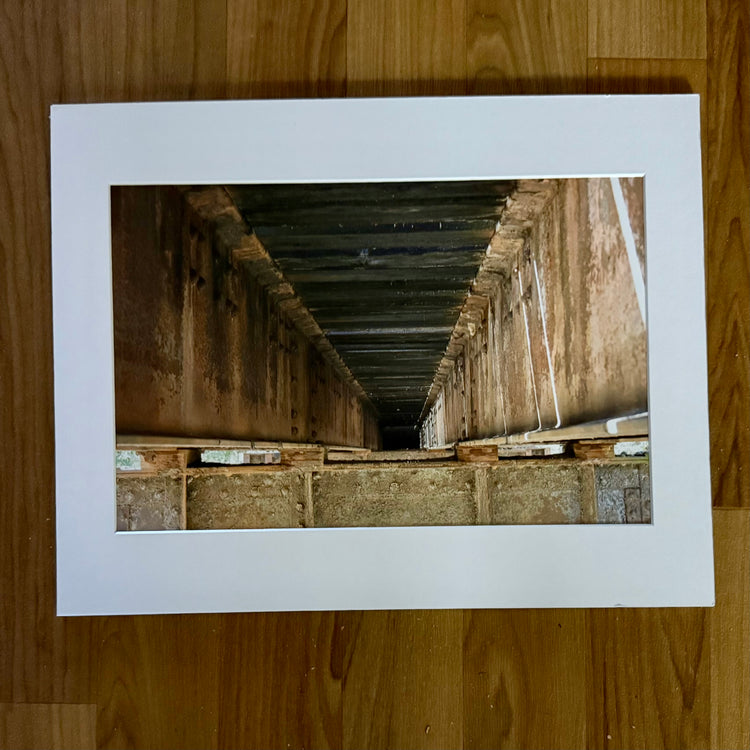 Under the Bridge Matted Print