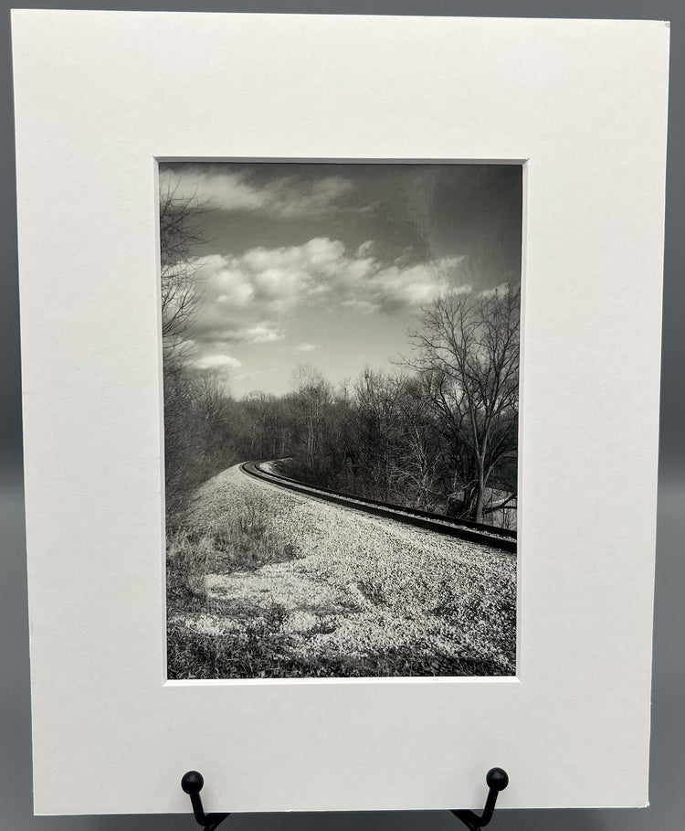 Around the Bend Matted Print