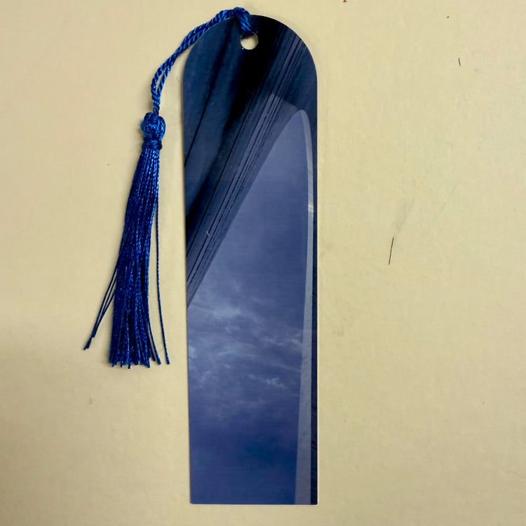 St. Louis Arch From Ground Metal Bookmark