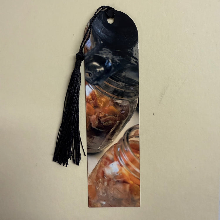 Tomatoes and Canning Three Metal Bookmark