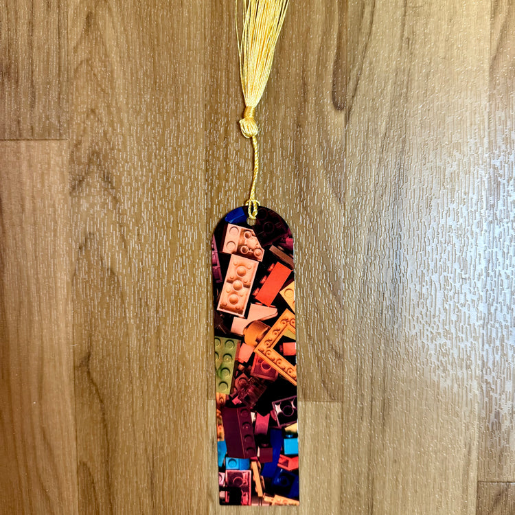 Lego Set Three Metal Bookmark