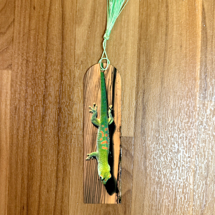 Gecko Metal Bookmark
