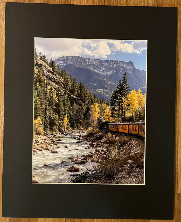 In the Shadow of Greatness Matted Print
