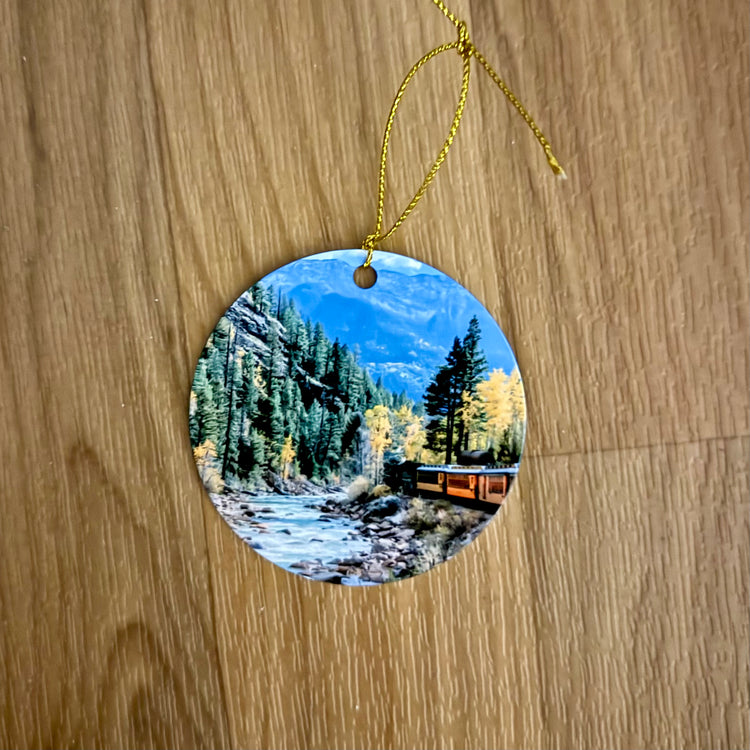 Ornament In The Shadow of Greatness Durango Silverton Train