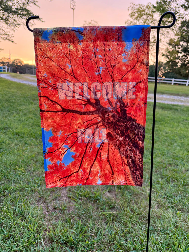 Welcome Fall Garden Flag