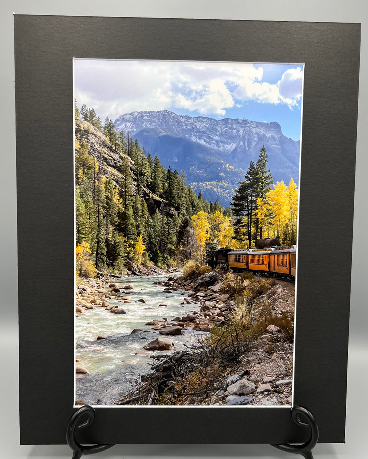In the Shadow of Greatness Matted Print
