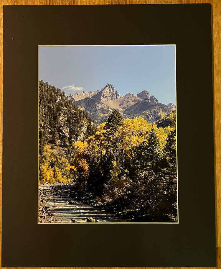 Towering Heights Matted Print