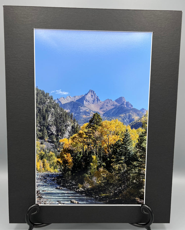 Towering Heights Matted Print