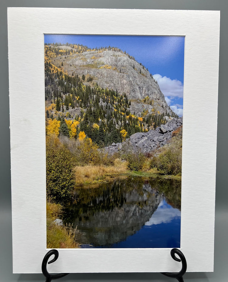 Rockslide Matted Print