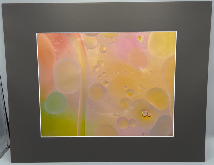 Pastel Oil & Water 2 Matted Print