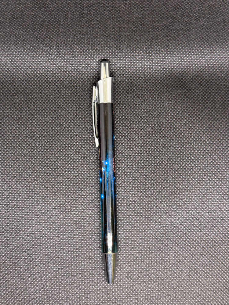 Retractable Ballpoint Pen - Crystal Grove Red