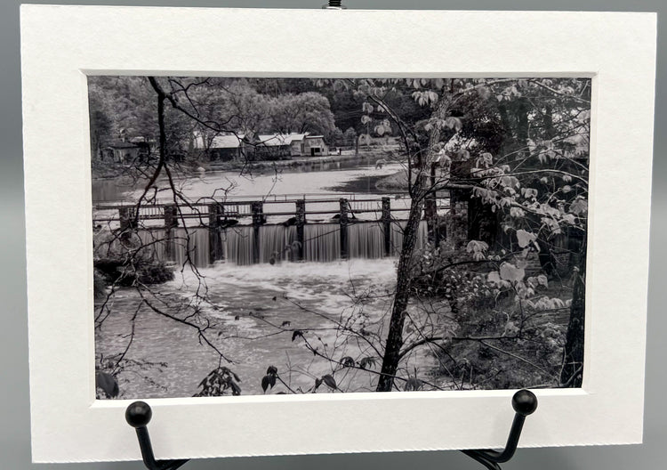 Mill Creek and Old Mill Dogpatch USA Matted Print