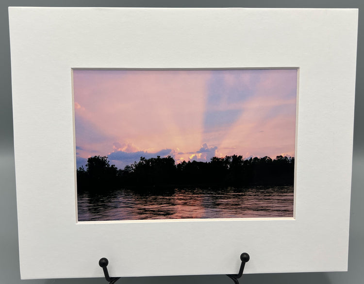Last Rays of the Day Matted Print