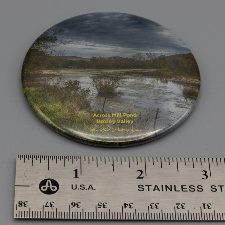 Magnet Boxley Valley Across Mill Pond