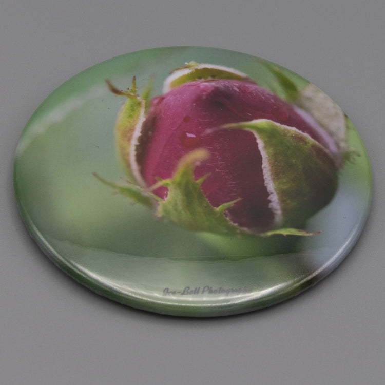 Magnet Red Rose Bud