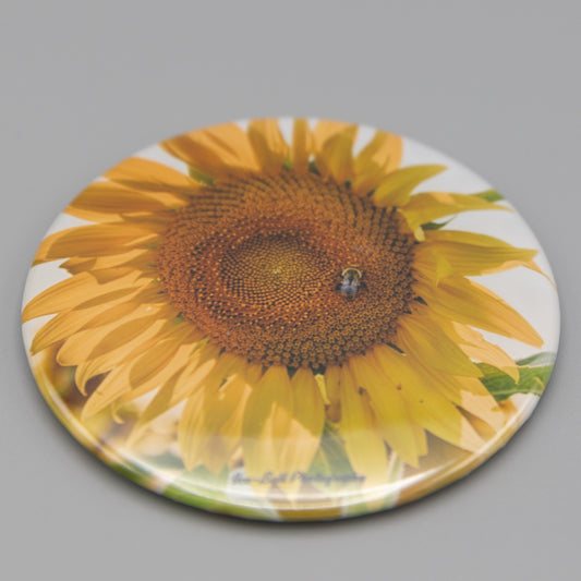 Magnet Sunflower with Bee