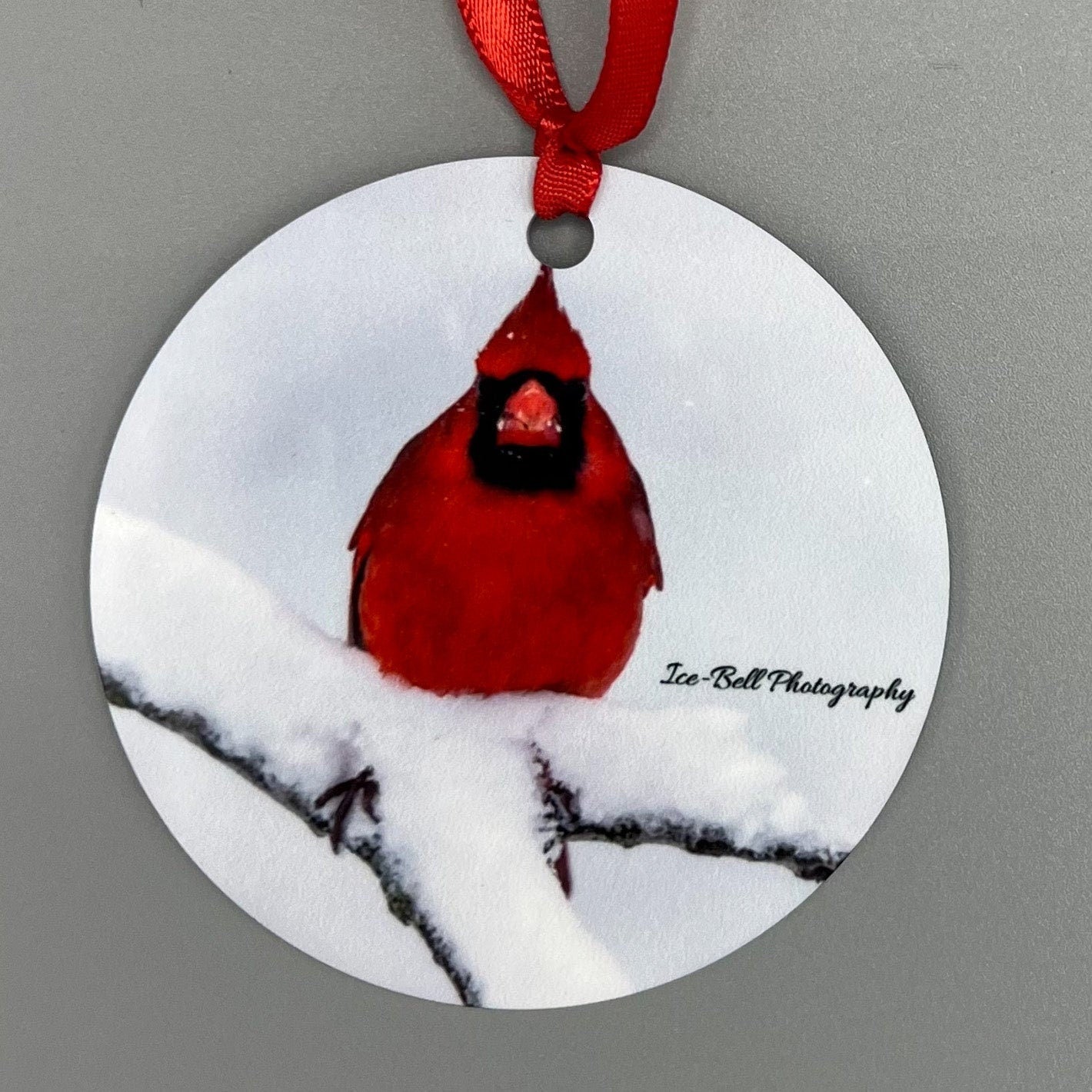 Ornament Cardinal in Snow