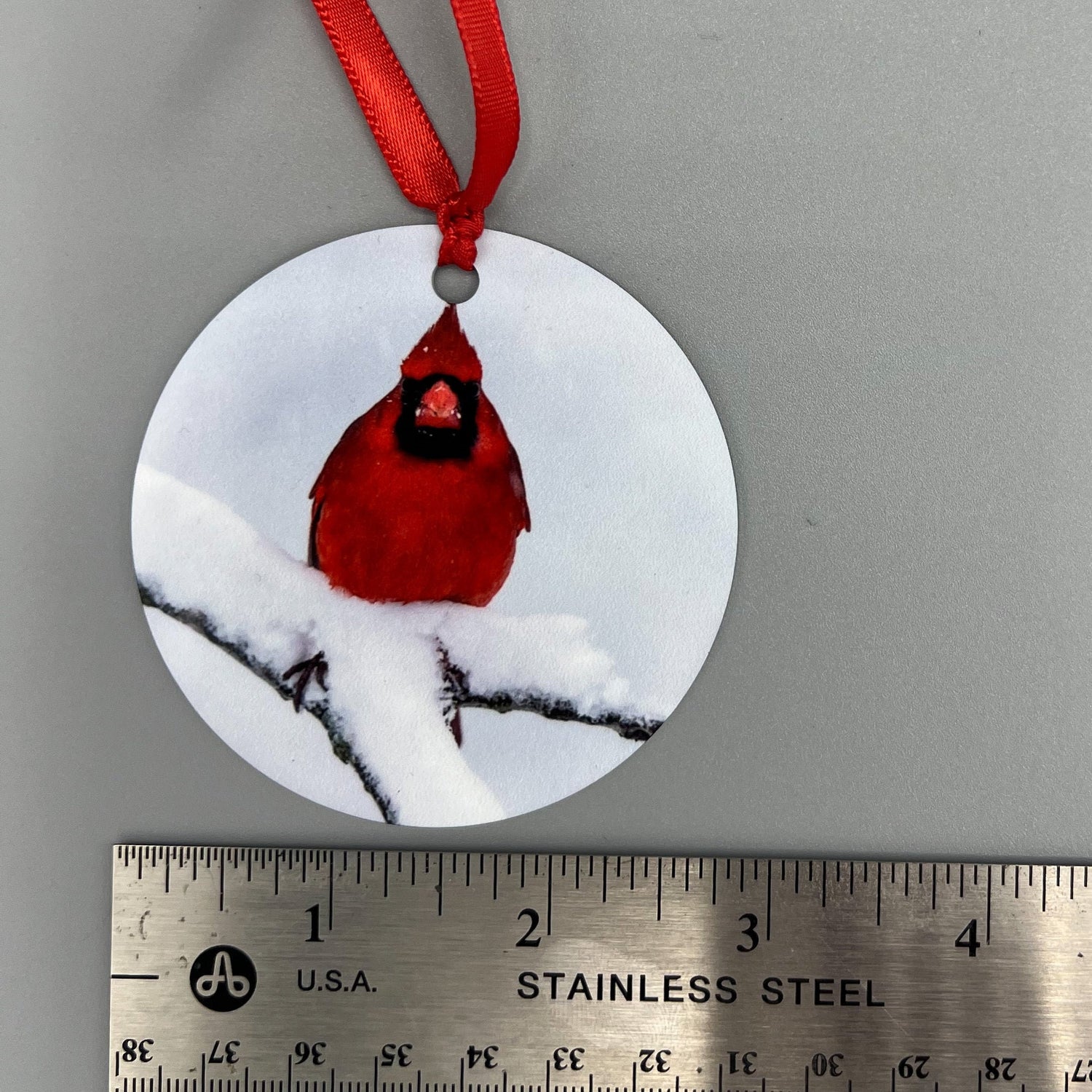 Ornament Cardinal in Snow