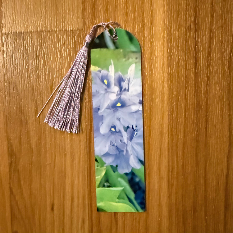 Water Hyacinth Metal Bookmark