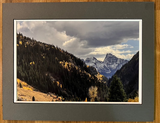 Rugged and Cold Matted Print