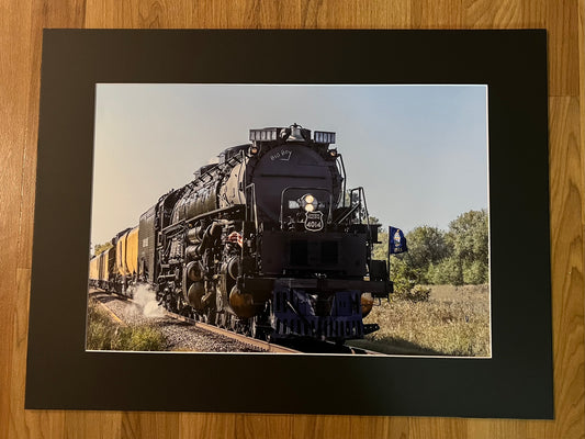 Big Boy 4014 Wilson County KSMatted Print