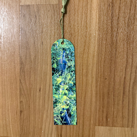 Alligator on Land Metal Bookmark