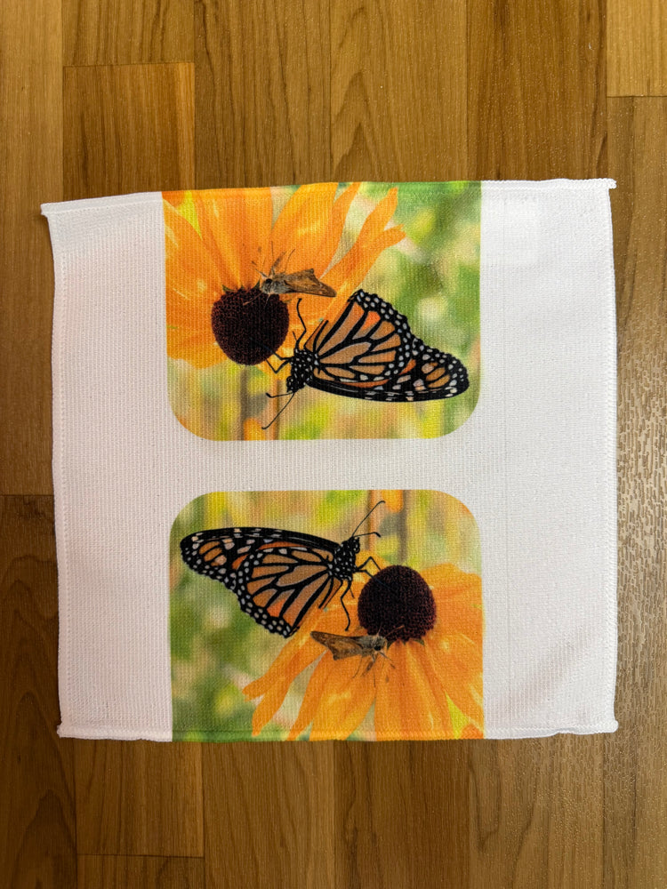 Monarch & Moth Microfiber Washcloth