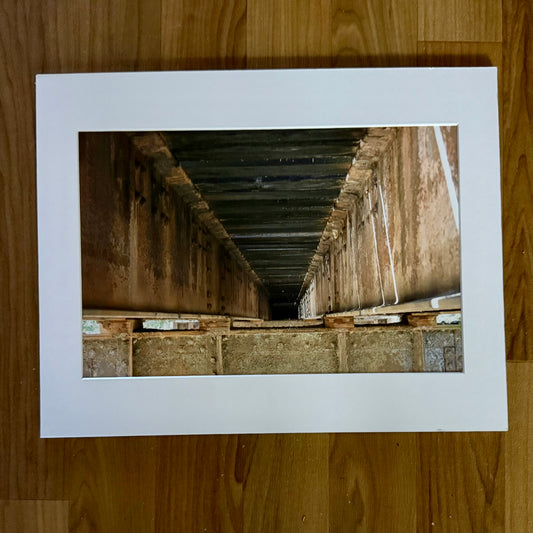Under the Bridge Matted Print