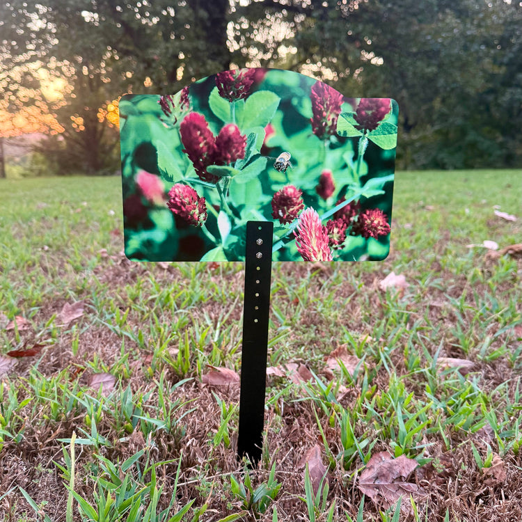 10” Garden Sign - Nurtured By Nature