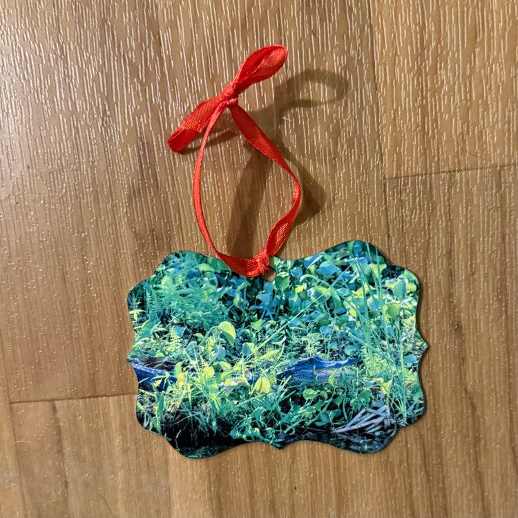 Ornament Alligator on Land