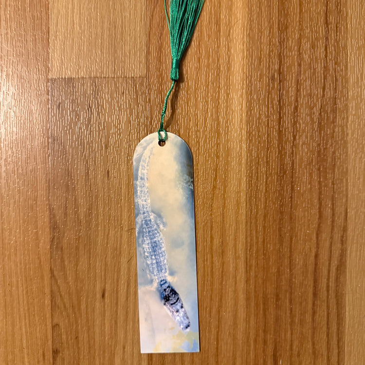 Alligator Metal Bookmark
