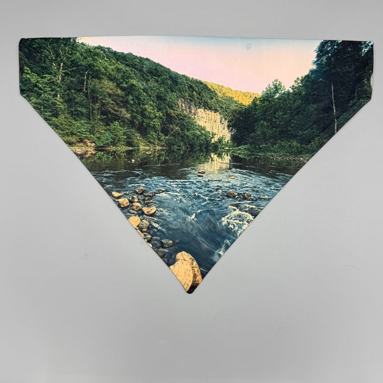 Over Collar Bandana - Buffalo River at Steel Creek- LG