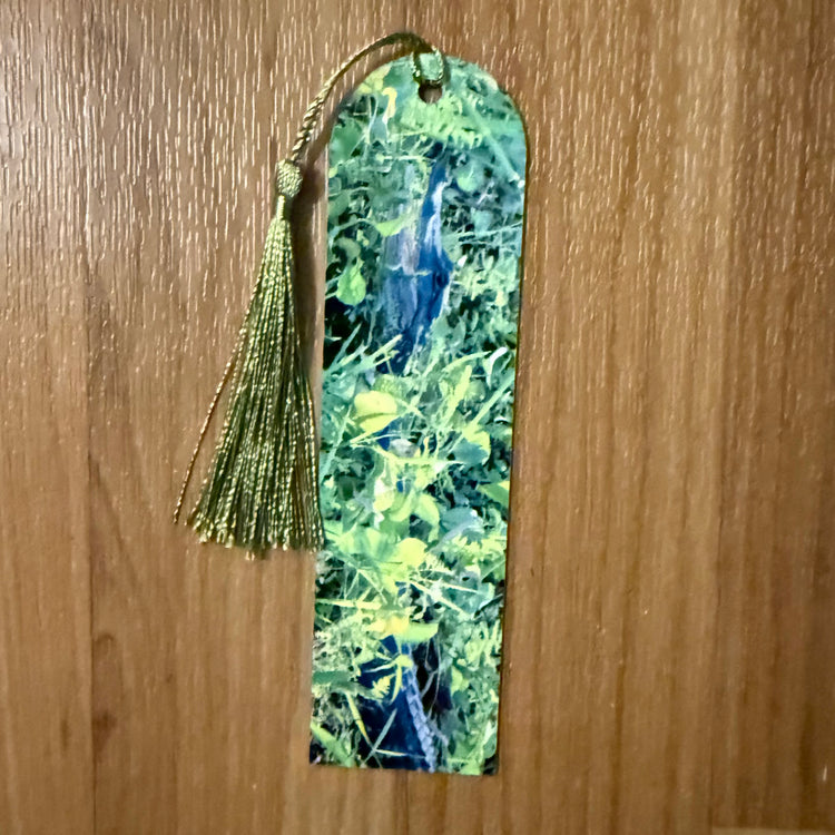 Alligator on Land Metal Bookmark