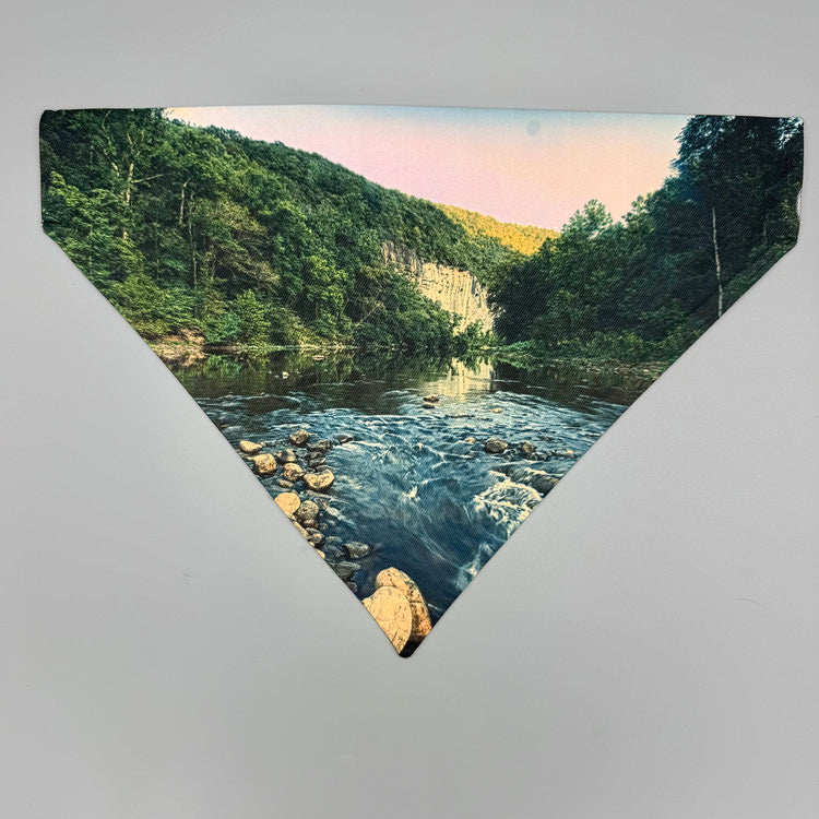 Over Collar Bandana - Buffalo River at Steel Creek- LG