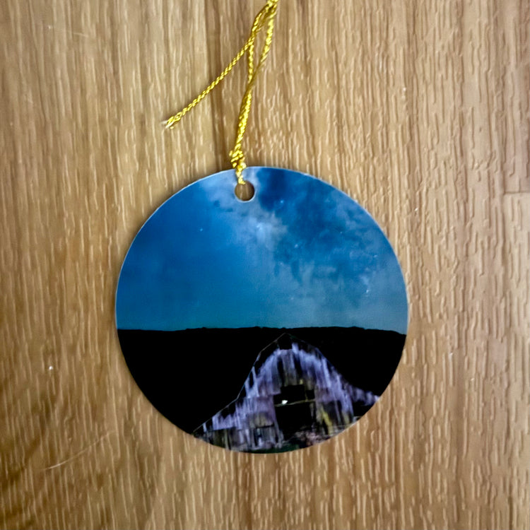 Ornament Boxley Barn with Milky Way
