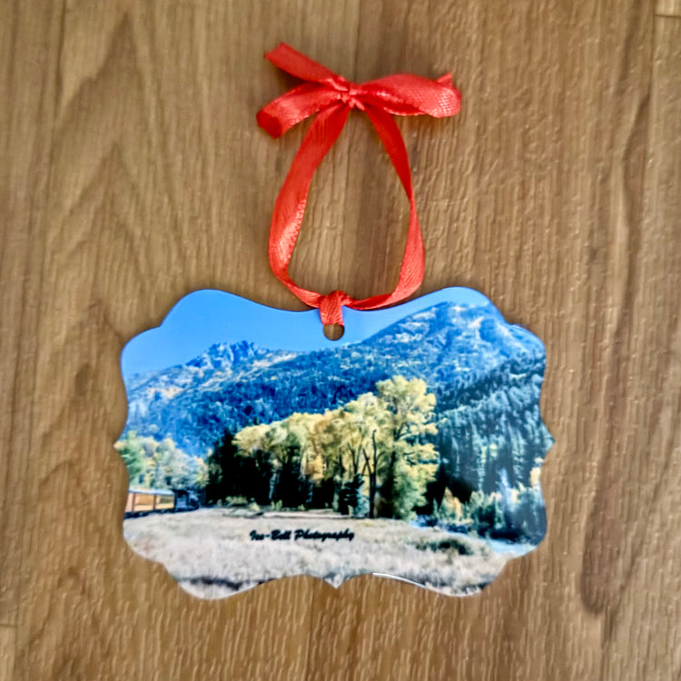 Ornament Moving Along Durango Silverton Train
