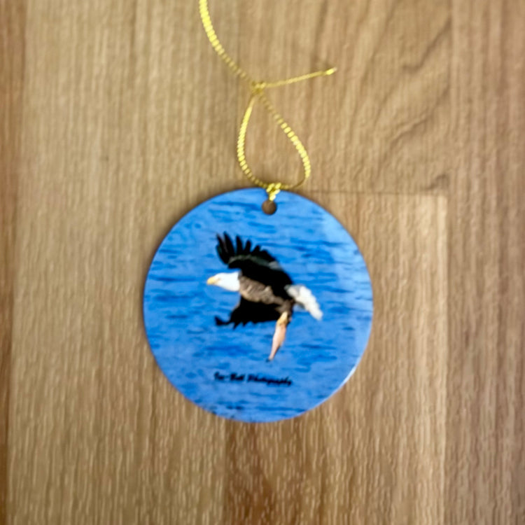 Ornament Bald Eagle With Fish