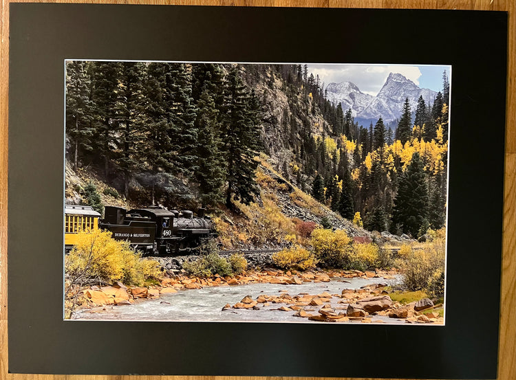 Remote Ride Matted Print
