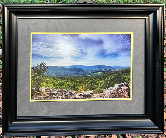 Above All Double Mat and Framed Photograph