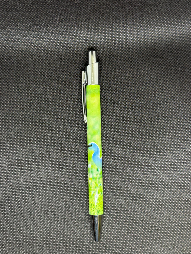 Retractable Ballpoint Pen - Cattle Egret