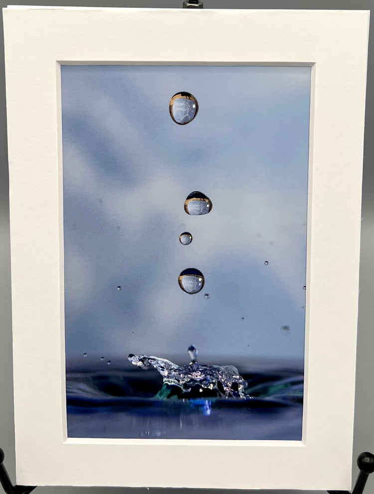 Droplets and Splashes #1s Matted Print