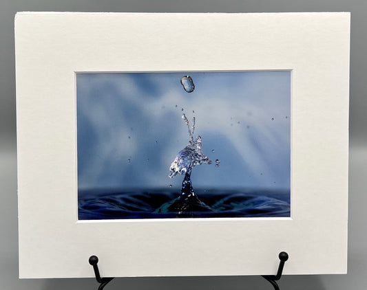 Droplets and Splashes #1 Matted Print