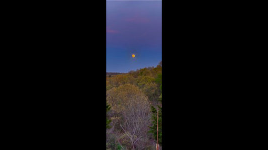 Retractable Ballpoint Pen - Sunset with Moon