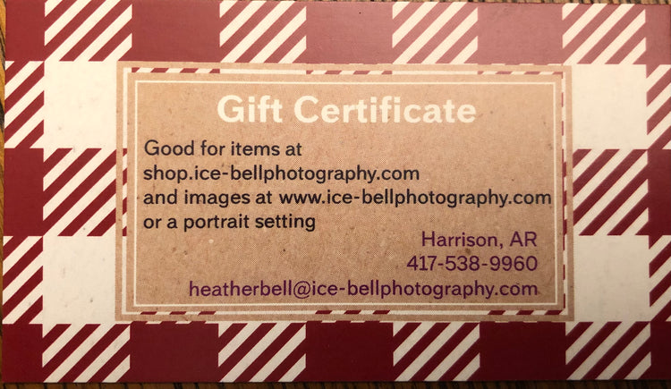 Ice-Bell Gift Certificate